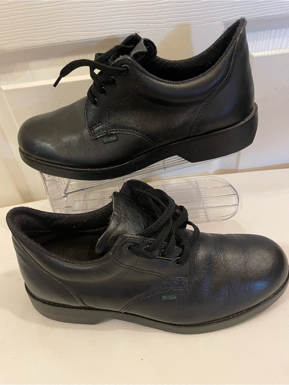 ROCKY 911 series Leather slip-resistant work shoes for men’s size 8,5